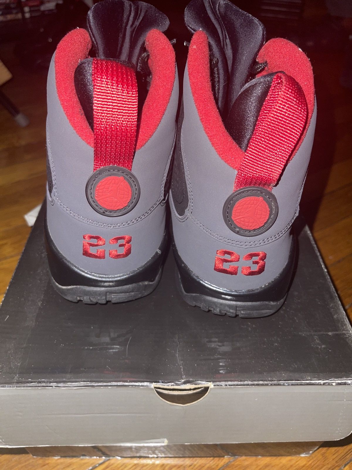 Jordan Brand Air Jordan 9 Retro 2010 Charcoal Size US 11 / EU 44 - 3 Thumbnail