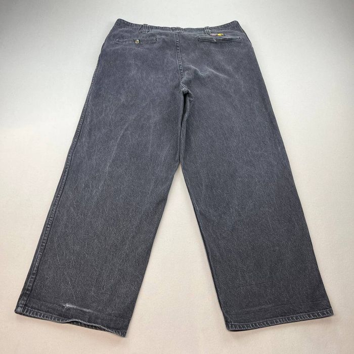 Ben Davis Ben Davis Work Pants 38 Black Gorilla Cut Straight Wide Leg