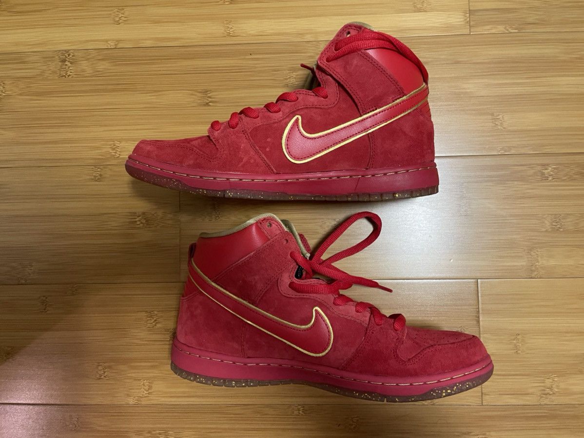 Nike Dunk Hi Premium SB CNY 2014 Size US 10.5 / EU 43-44 - 2 Thumbnail