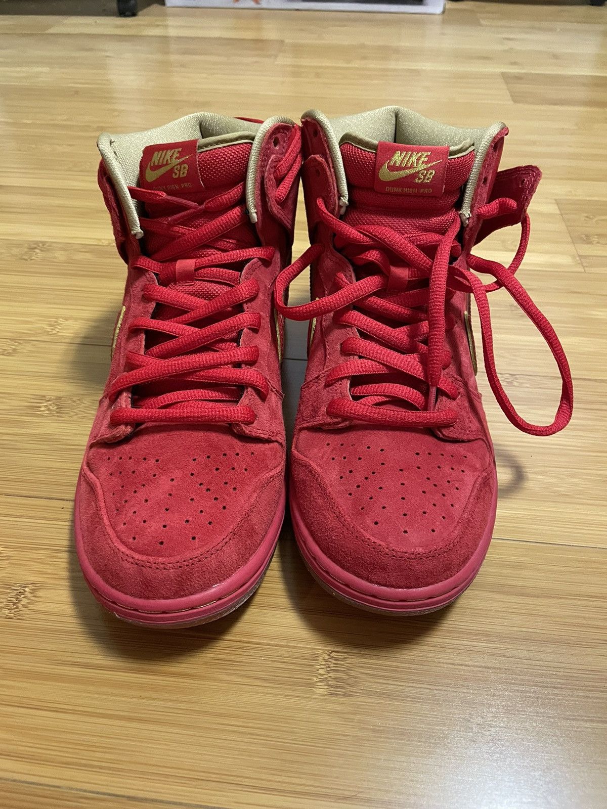 Nike Dunk Hi Premium SB CNY 2014 Size US 10.5 / EU 43-44 - 3 Thumbnail