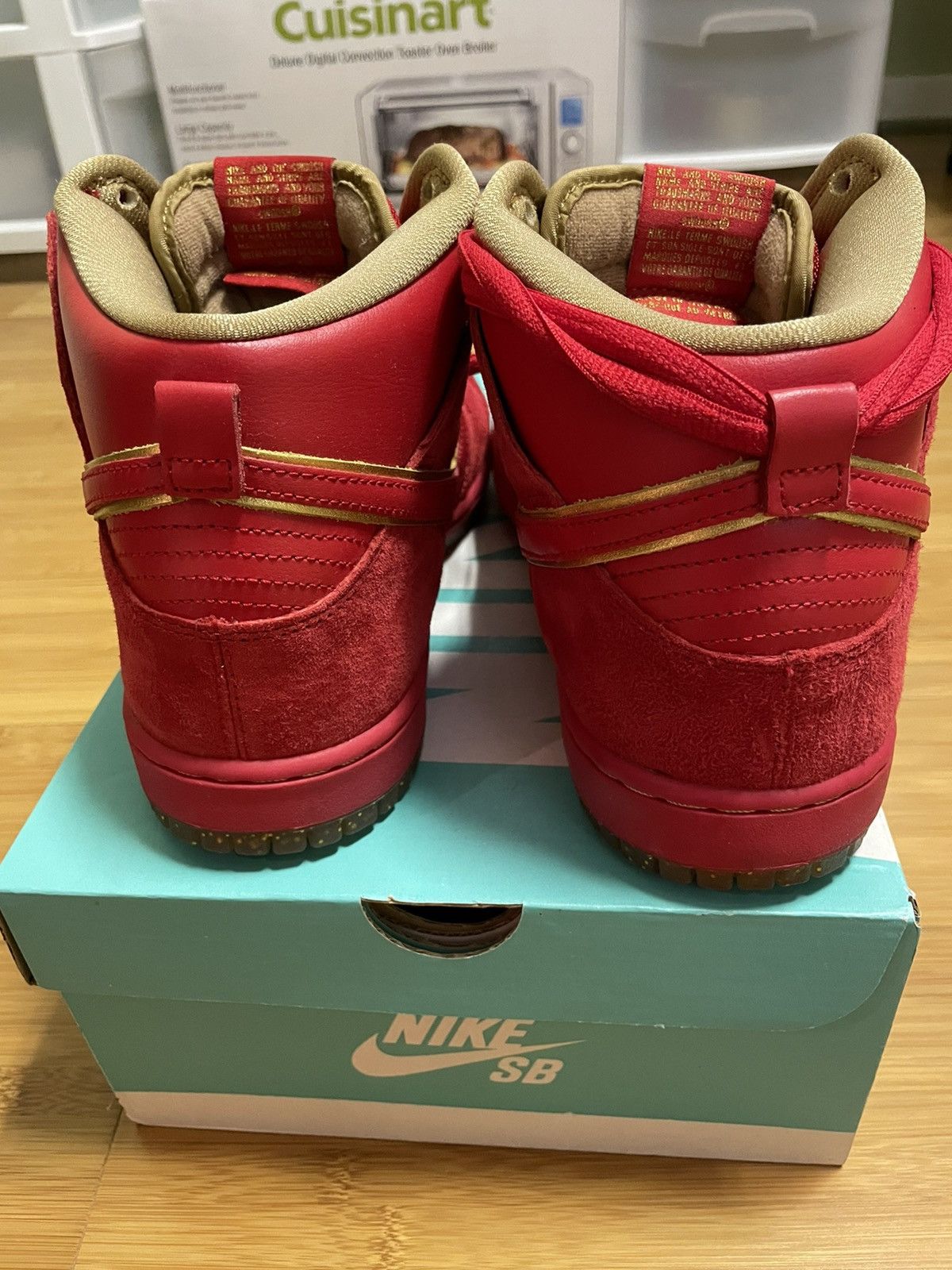 Nike Dunk Hi Premium SB CNY 2014 Size US 10.5 / EU 43-44 - 4 Thumbnail