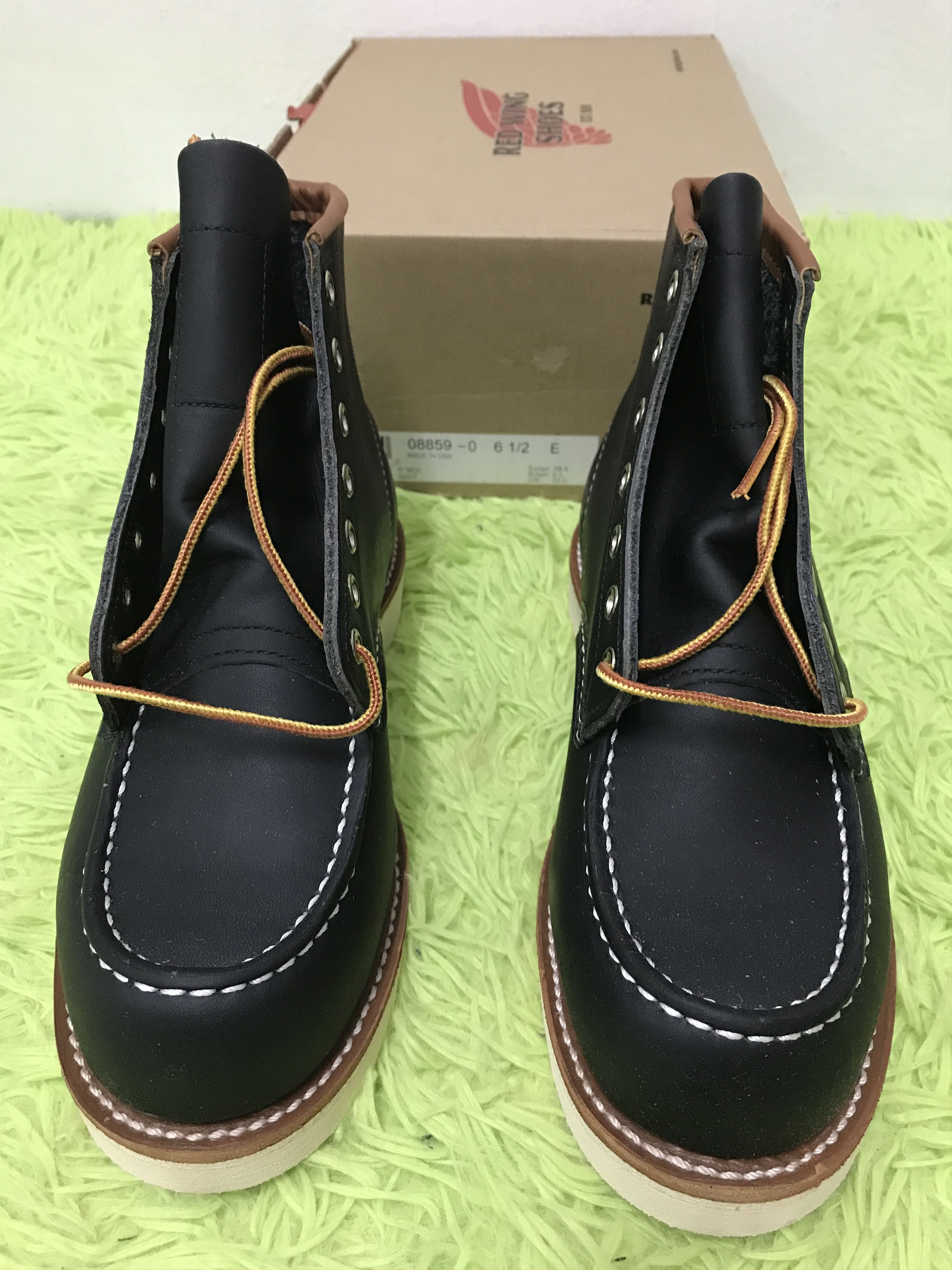Red wing moc toe navy portage online