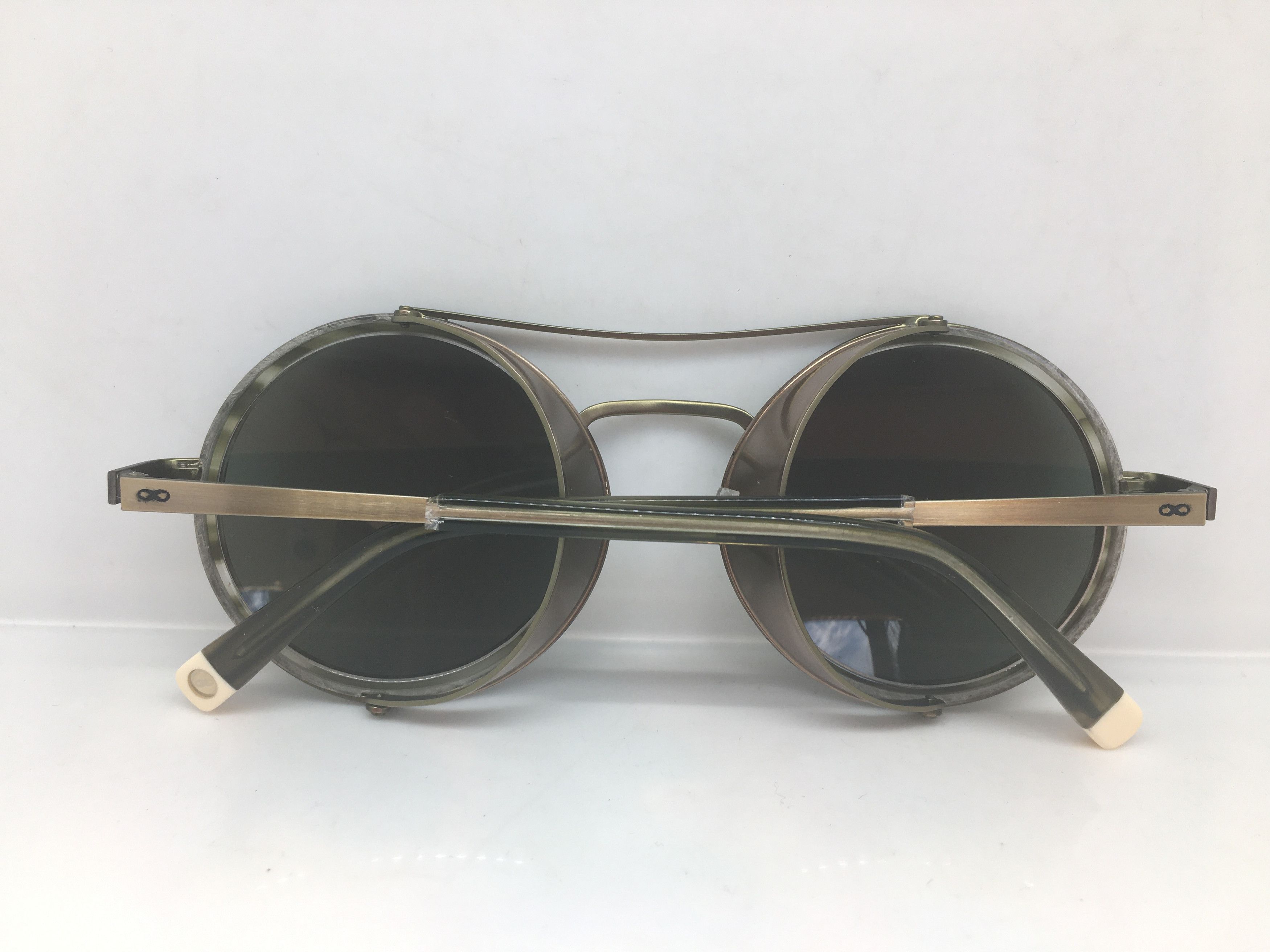 Vintage Vintage Handmade Safety with Side Shields Round Sunglasses Size ONE SIZE - 5 Thumbnail