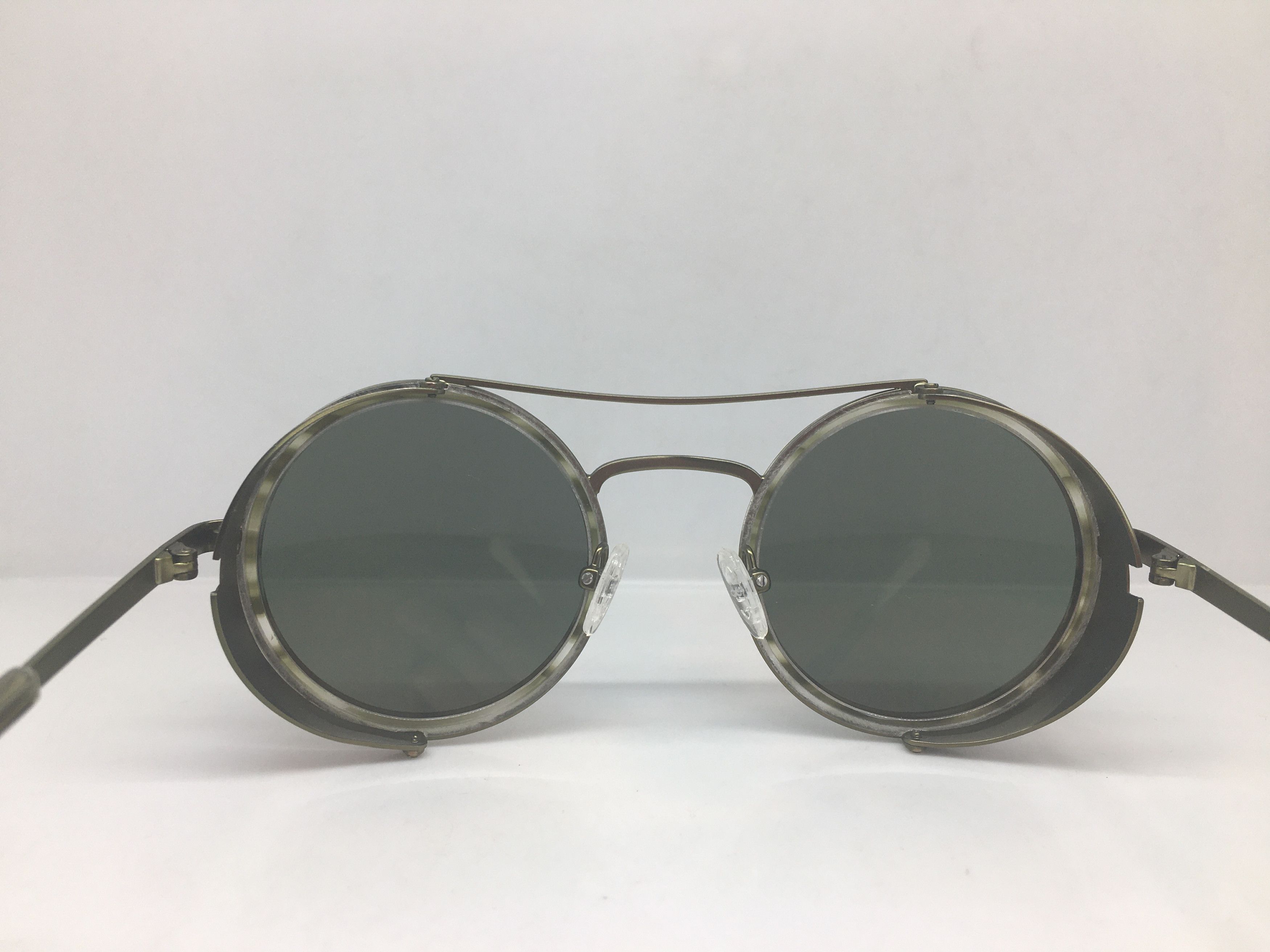 Vintage Vintage Handmade Safety with Side Shields Round Sunglasses Size ONE SIZE - 4 Thumbnail