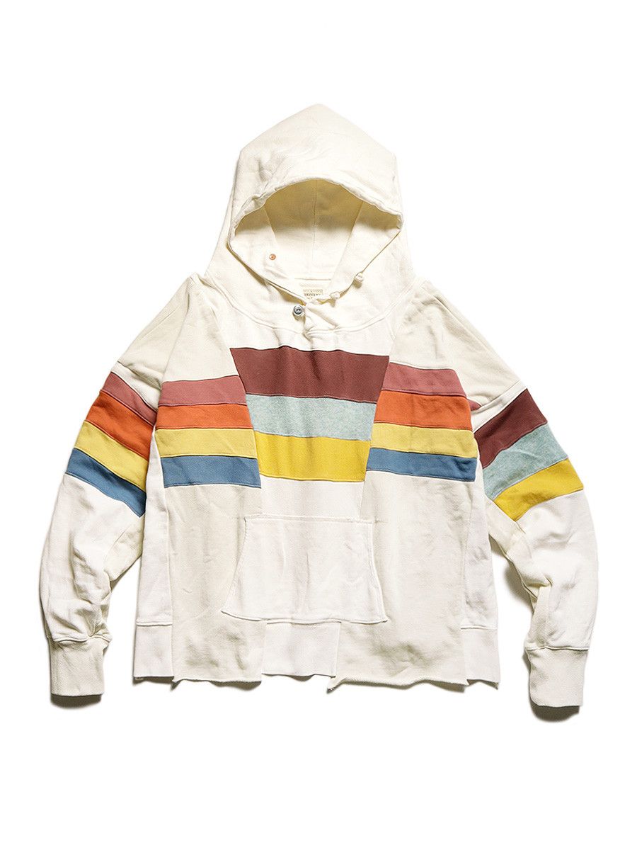 Kapital Reconstructed Rainbow Remake Cotton Wool Big Hood