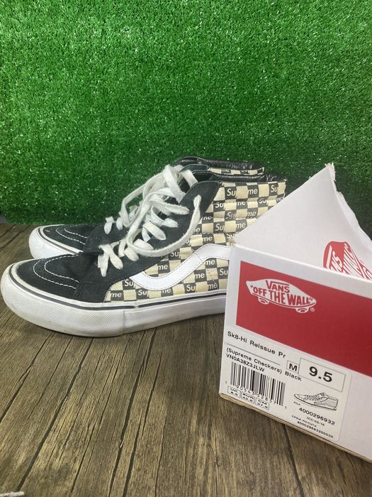 Vans supreme clearance checkerboard