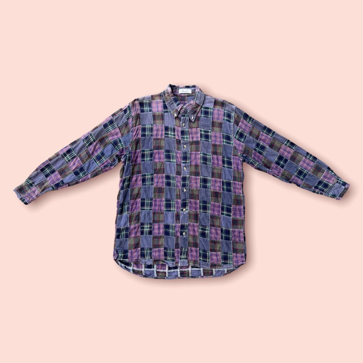 Designer × Vintage VINTAGE REVERIE OUMO PATCHWORK FLANNEL Size US M / EU 48-50 / 2 - 3 Thumbnail