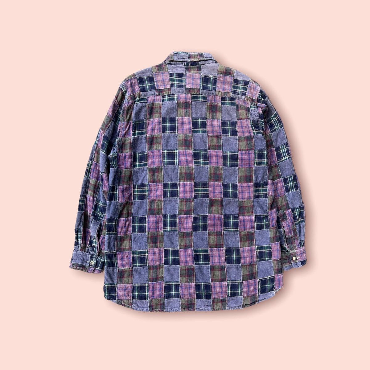Designer × Vintage VINTAGE REVERIE OUMO PATCHWORK FLANNEL Size US M / EU 48-50 / 2 - 2 Thumbnail