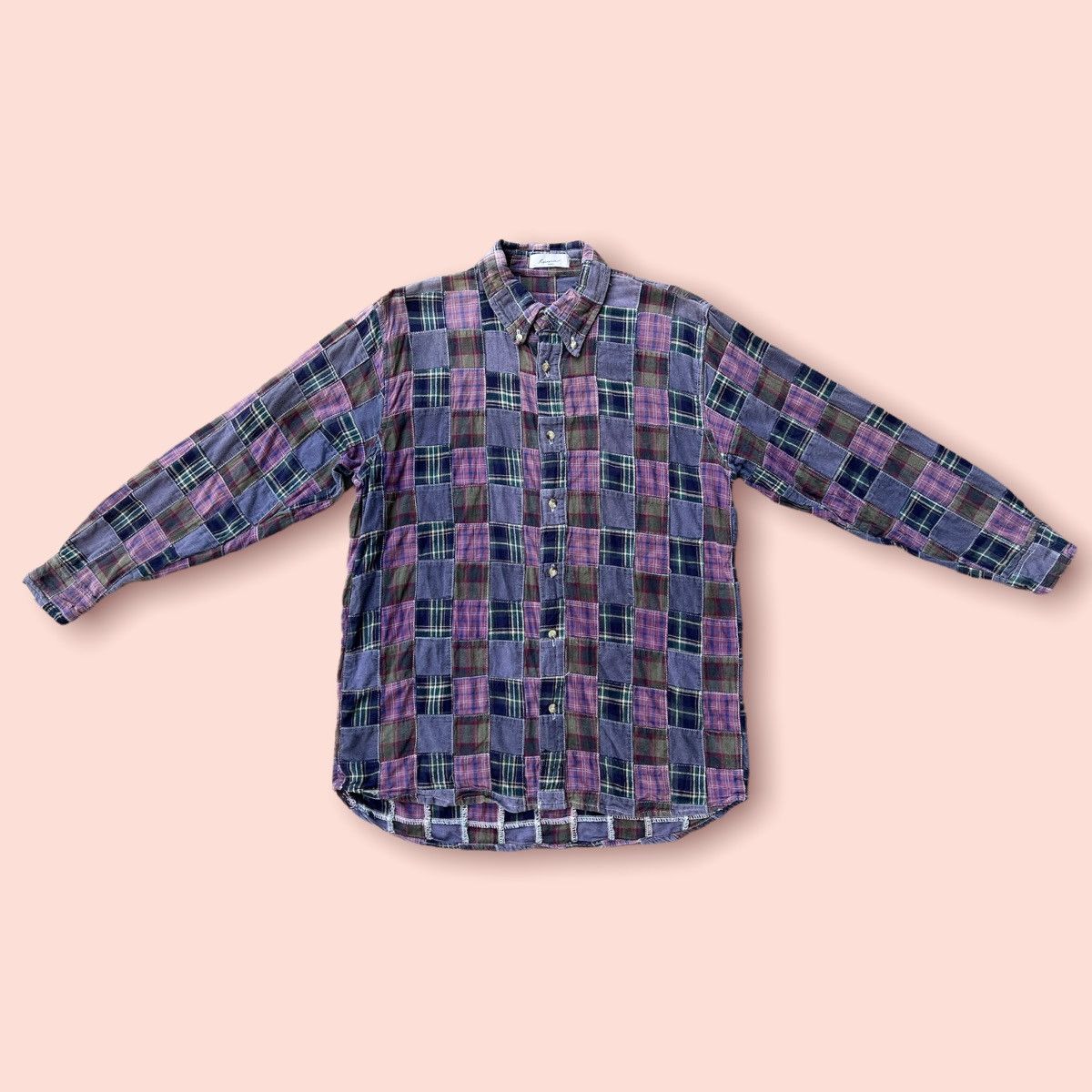 Designer × Vintage VINTAGE REVERIE OUMO PATCHWORK FLANNEL Size US M / EU 48-50 / 2 - 5 Thumbnail