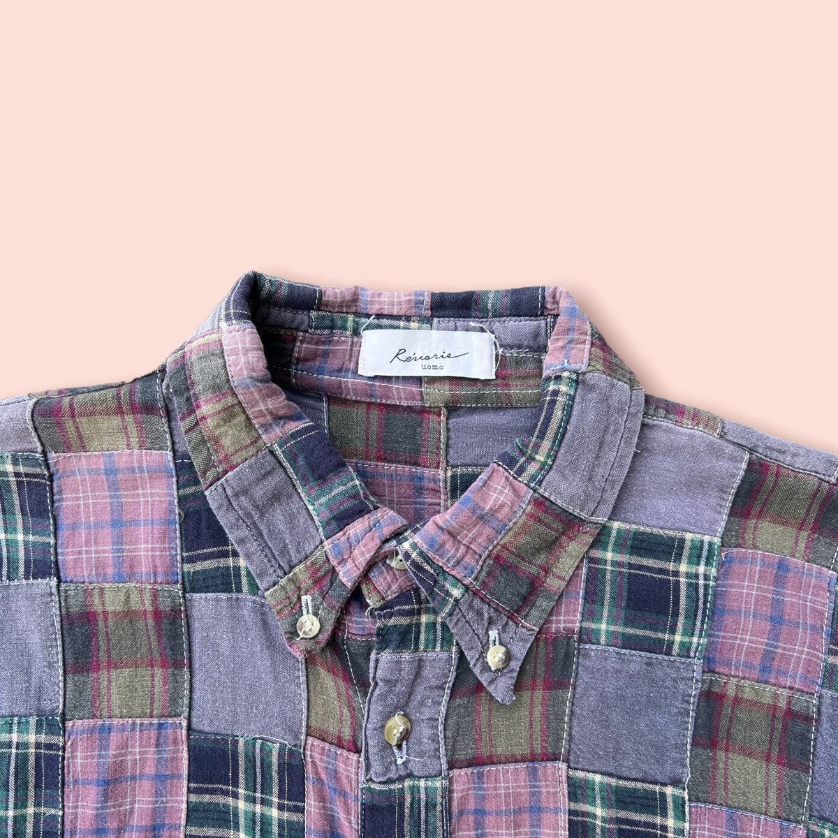 Designer × Vintage VINTAGE REVERIE OUMO PATCHWORK FLANNEL Size US M / EU 48-50 / 2 - 4 Thumbnail
