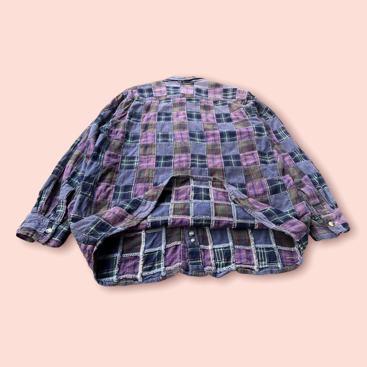 Designer × Vintage VINTAGE REVERIE OUMO PATCHWORK FLANNEL Size US M / EU 48-50 / 2 - 8 Thumbnail