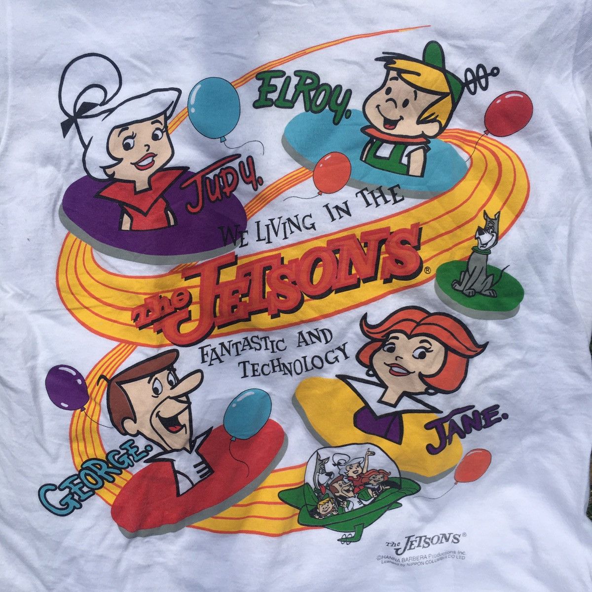 Vintage vintage 80s the jetson tee Size US M / EU 48-50 / 2 - 2 Thumbnail