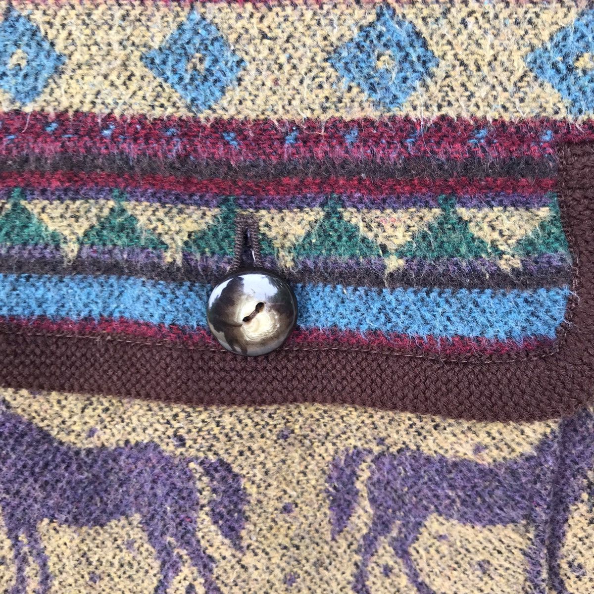 Japanese Brand × Vintage Japanese Zebra Design Wool Navajo Jacket Size M / US 6-8 / IT 42-44 - 7 Thumbnail