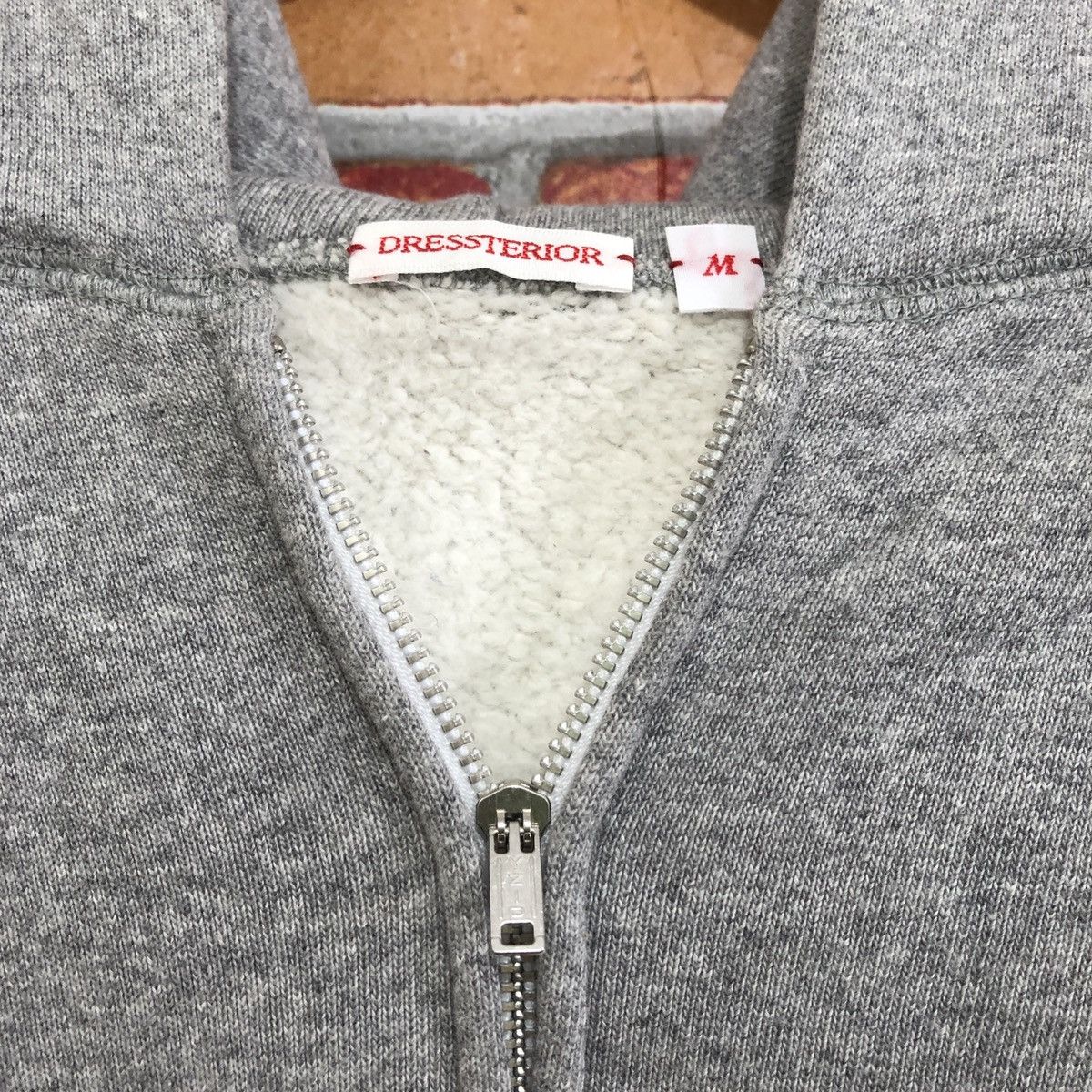 Japanese Brand Dressterior Japan Loopwheeled Zip Hoodie Size US M / EU 48-50 / 2 - 2 Thumbnail