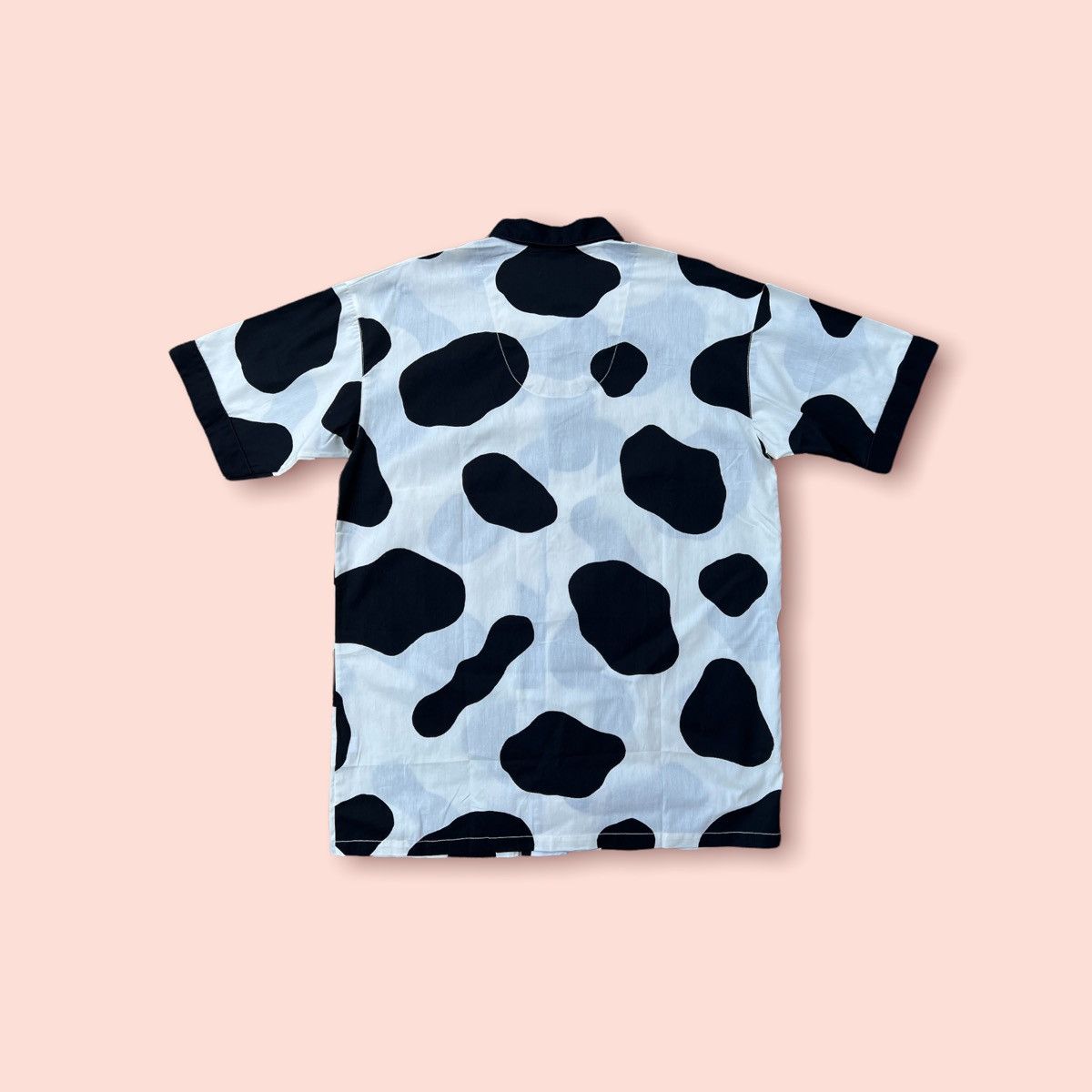Japanese Brand × Vintage VINTAGE EMILIO CLUB MILK COW BUTTON UP SHIRT Size US L / EU 52-54 / 3 - 4 Thumbnail