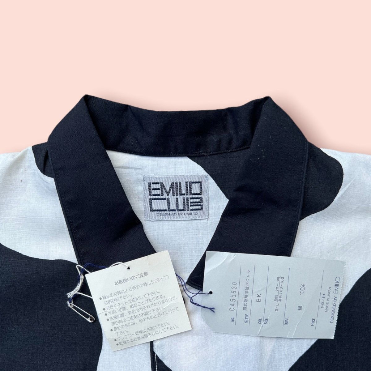 Japanese Brand × Vintage VINTAGE EMILIO CLUB MILK COW BUTTON UP SHIRT Size US L / EU 52-54 / 3 - 2 Thumbnail