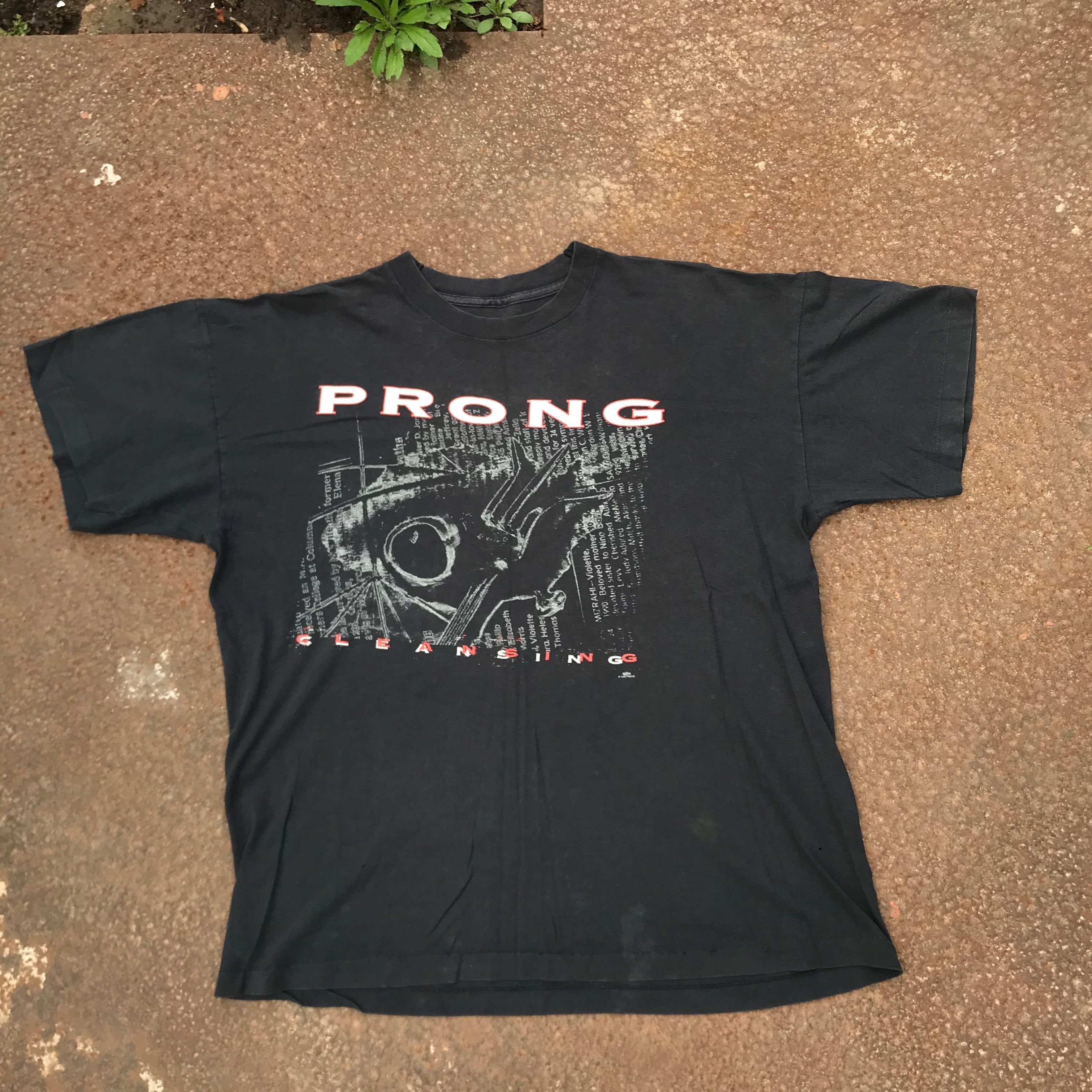 Vintage Vintage Prong Grove Metal Band T-Shirt 1990s | Grailed