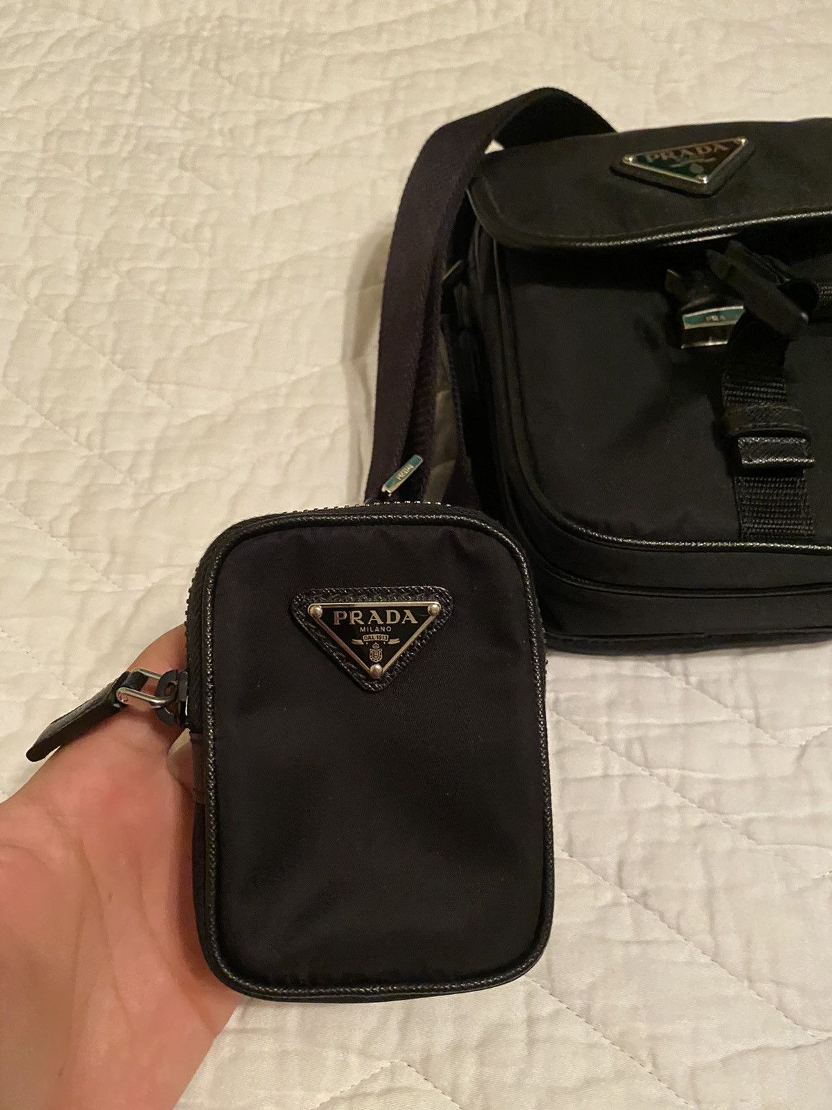 Prada Prada re-nylon bag Size ONE SIZE - 4 Thumbnail