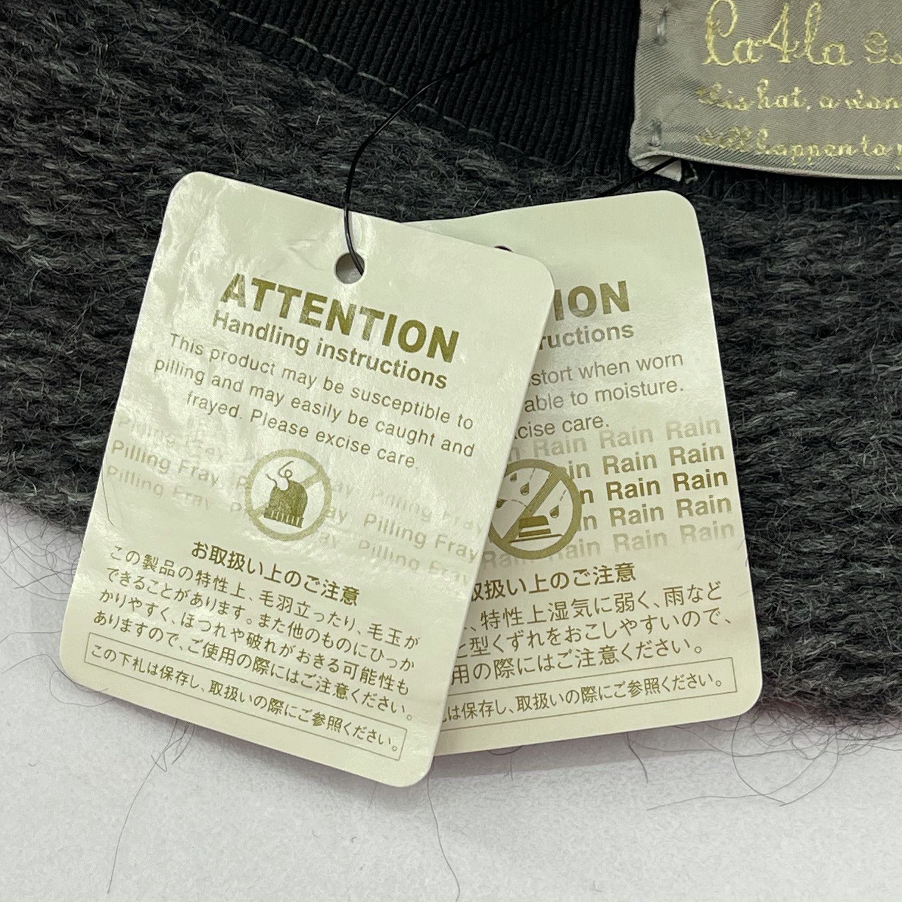 CA4LA Ca4la Knit Made In Italy Bucket Hats-BH1266 Size ONE SIZE - 9 Thumbnail