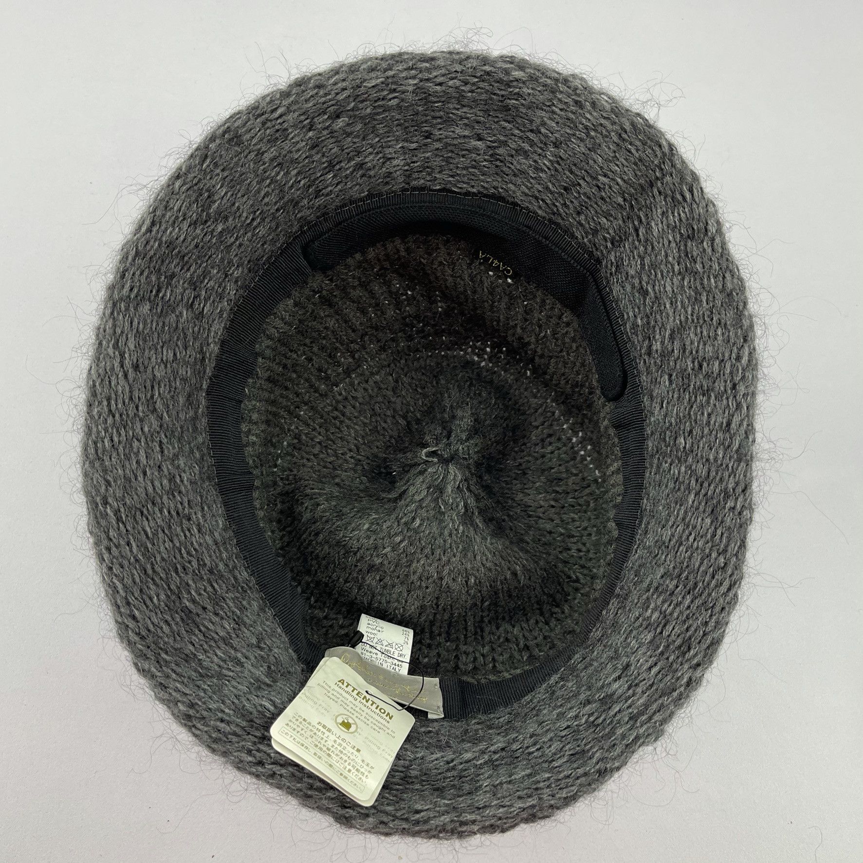 CA4LA Ca4la Knit Made In Italy Bucket Hats-BH1266 Size ONE SIZE - 6 Thumbnail