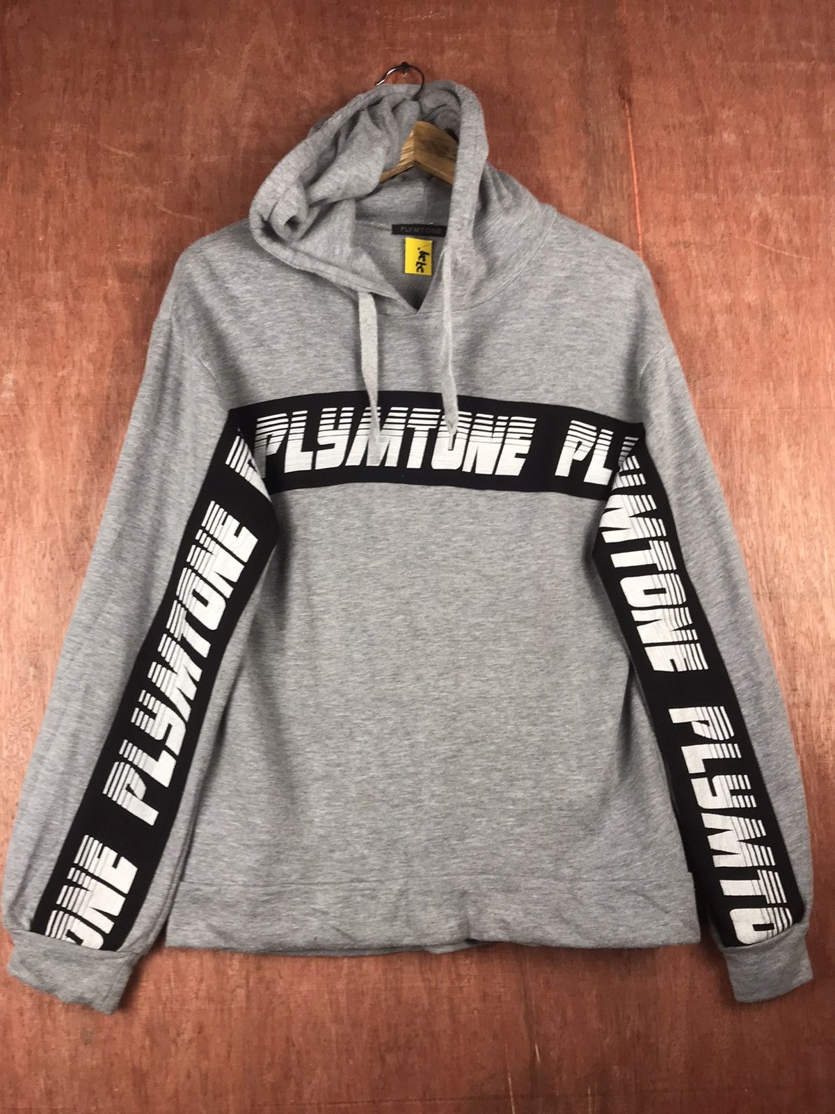 Japanese Brand DLL Plymtone Logo Tape Hoodie sweatshirt #2729 Size US M / EU 48-50 / 2 - 2 Thumbnail