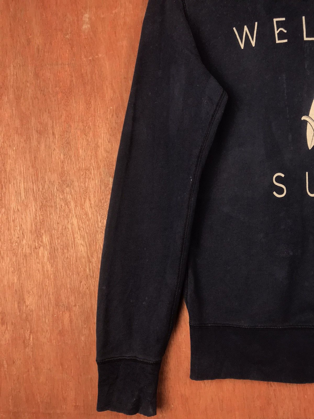 Japanese Brand DLL Uniqlo X Weellen Surf Sweatshirt #2726 Size US M / EU 48-50 / 2 - 3 Thumbnail