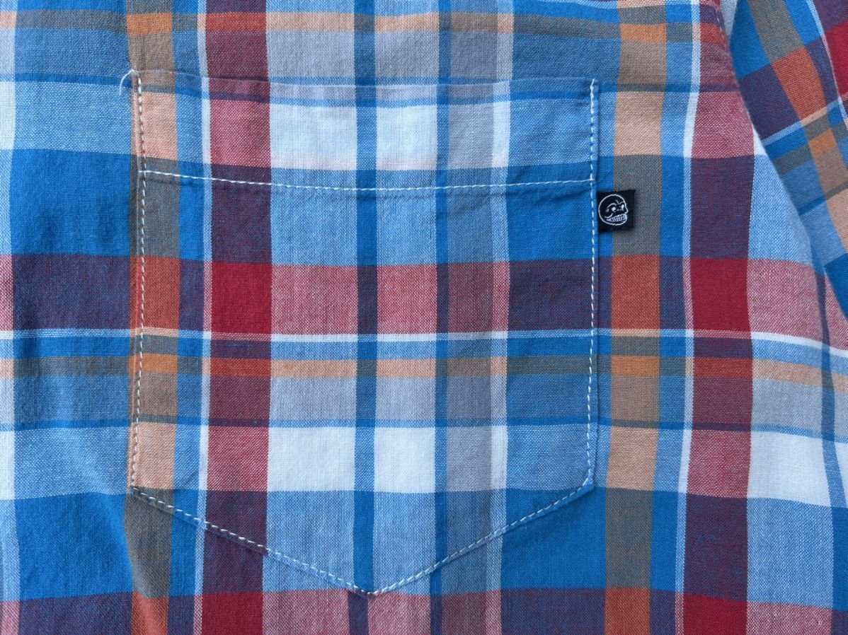 Cheap Monday × Flannel × Japanese Brand VINTAGE CHEAP MONDAY PLAID BUTTON UP SHIRT Size US S / EU 44-46 / 1 - 5 Thumbnail