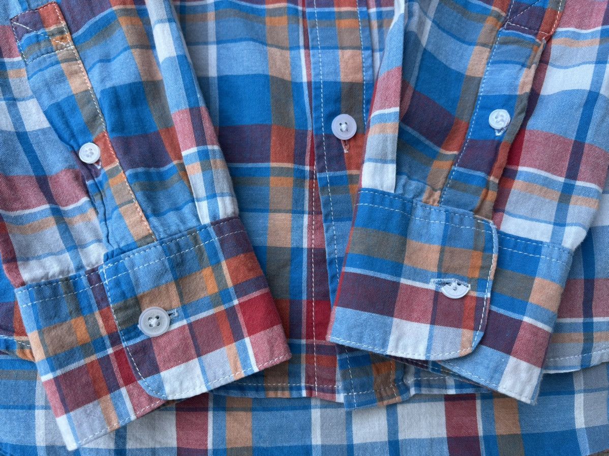 Cheap Monday × Flannel × Japanese Brand VINTAGE CHEAP MONDAY PLAID BUTTON UP SHIRT Size US S / EU 44-46 / 1 - 14 Thumbnail