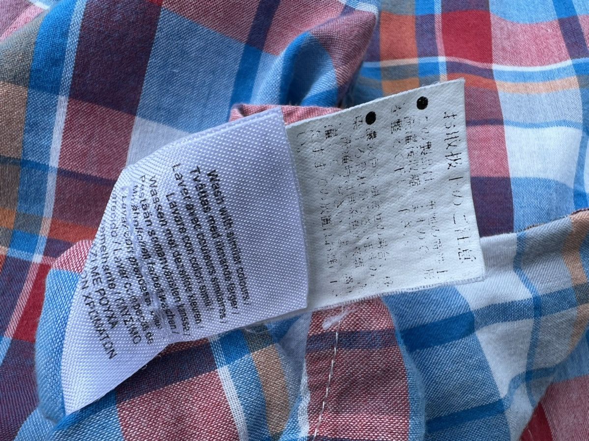 Cheap Monday × Flannel × Japanese Brand VINTAGE CHEAP MONDAY PLAID BUTTON UP SHIRT Size US S / EU 44-46 / 1 - 11 Thumbnail