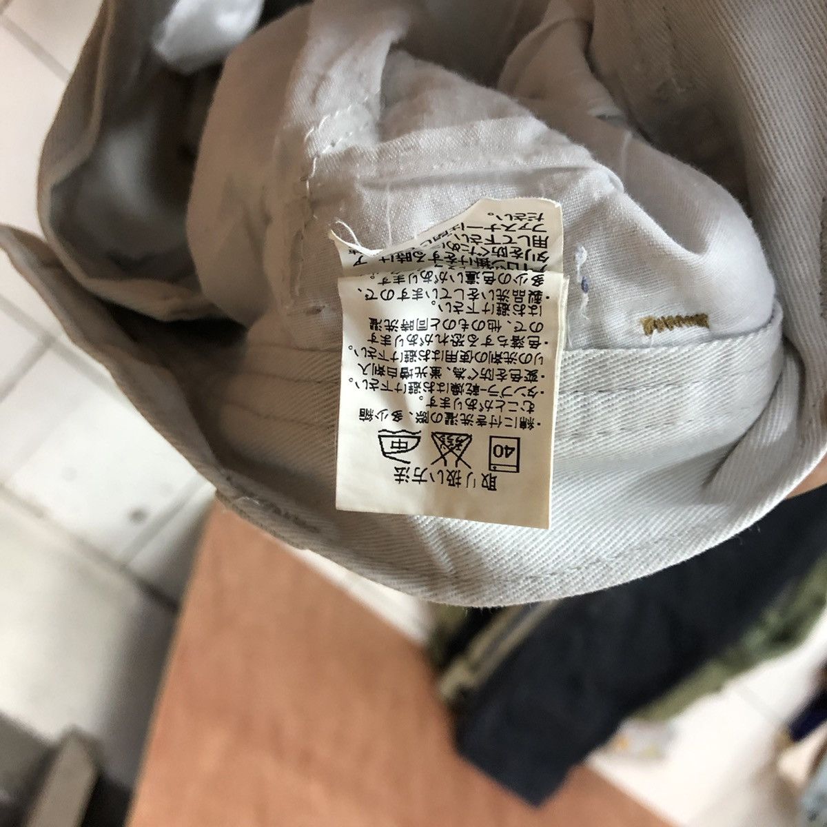 Japanese Brand Ginwash White Faded Cargo Multipocket Pants #H452 Size US 32 / EU 48 - 18 Thumbnail