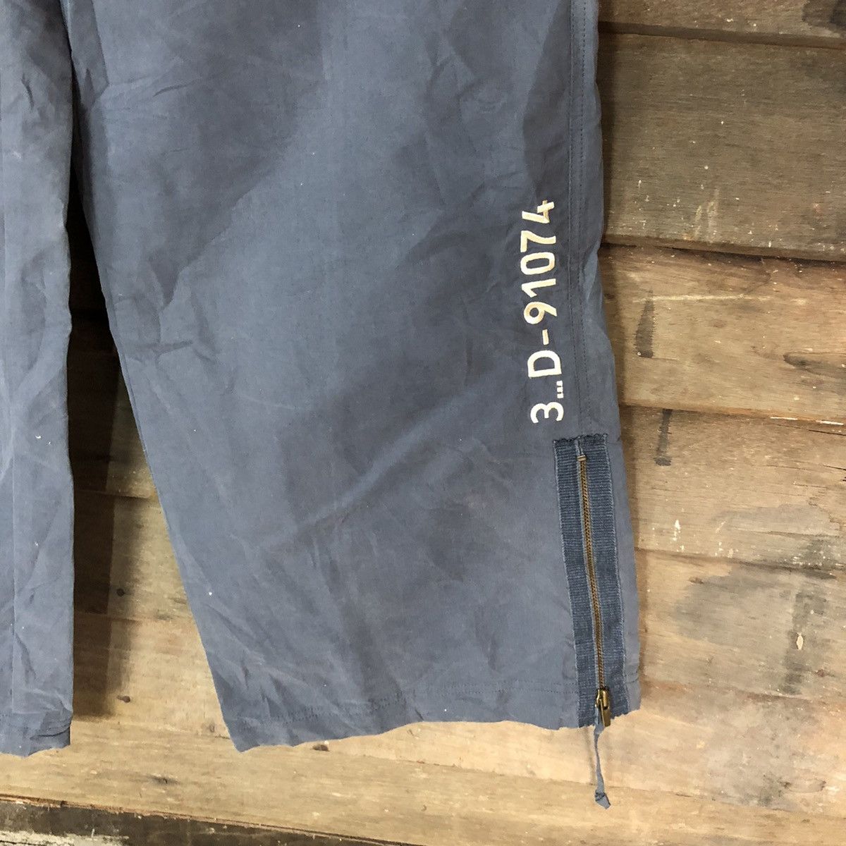 Adidas Adidas Blue multipocket thin cargo Pants #H448 Size 25" / US 0 / IT 36 - 7 Thumbnail