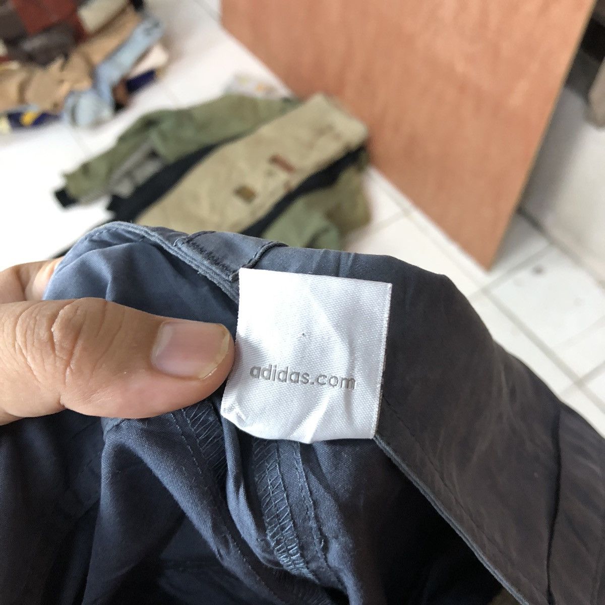 Adidas Adidas Blue multipocket thin cargo Pants #H448 Size 25" / US 0 / IT 36 - 19 Thumbnail