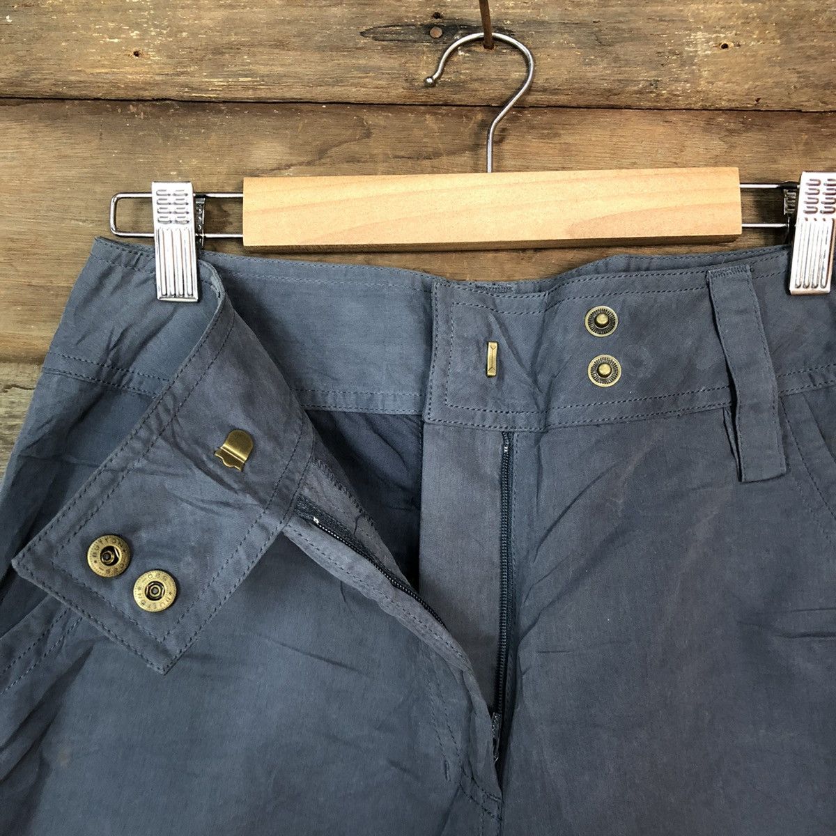 Adidas Adidas Blue multipocket thin cargo Pants #H448 Size 25" / US 0 / IT 36 - 10 Thumbnail
