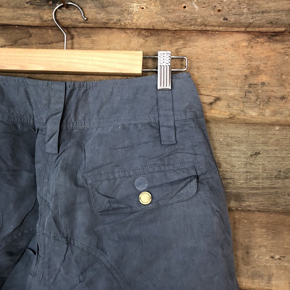 Adidas Adidas Blue multipocket thin cargo Pants #H448 Size 25" / US 0 / IT 36 - 15 Thumbnail