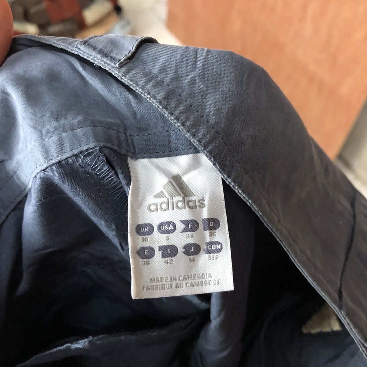 Adidas Adidas Blue multipocket thin cargo Pants #H448 Size 25" / US 0 / IT 36 - 18 Thumbnail