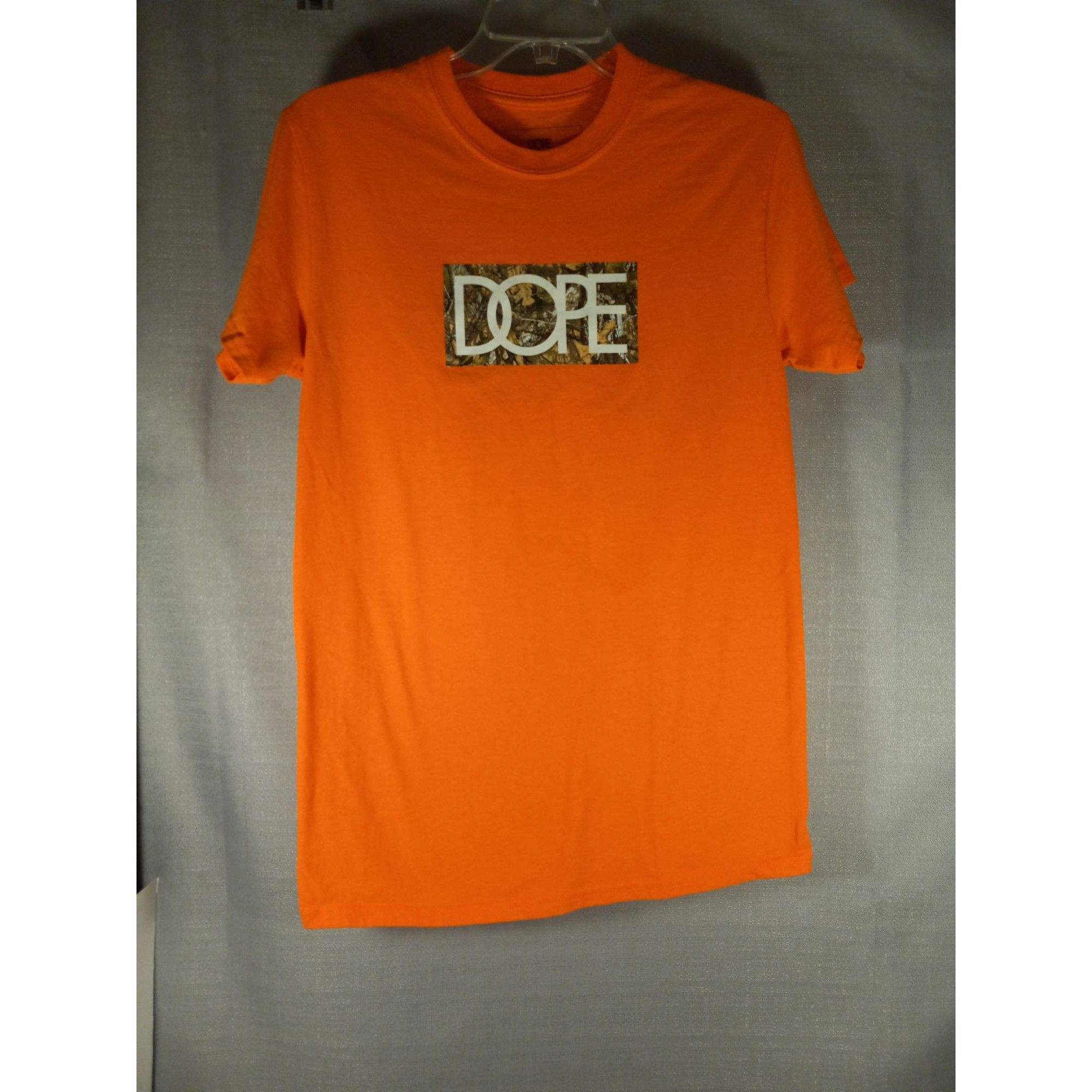 Dope DOPE orange Camo LOGO short sleeve t-shirt size s Size US S / EU 44-46 / 1 - 1 Preview