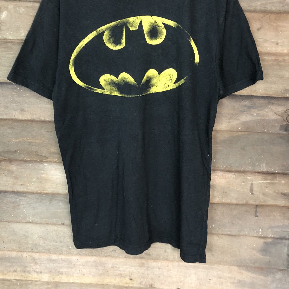 DC Comics DLL Batman logo Black tee #2076 Size US L / EU 52-54 / 3 - 3 Thumbnail