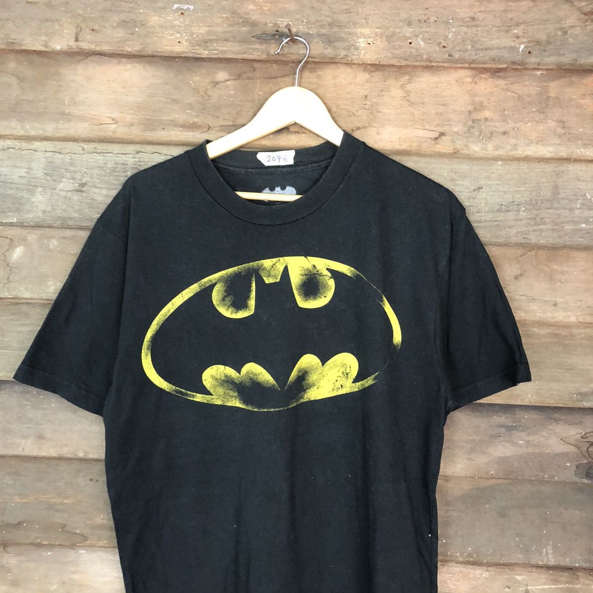 DC Comics DLL Batman logo Black tee #2076 Size US L / EU 52-54 / 3 - 2 Thumbnail