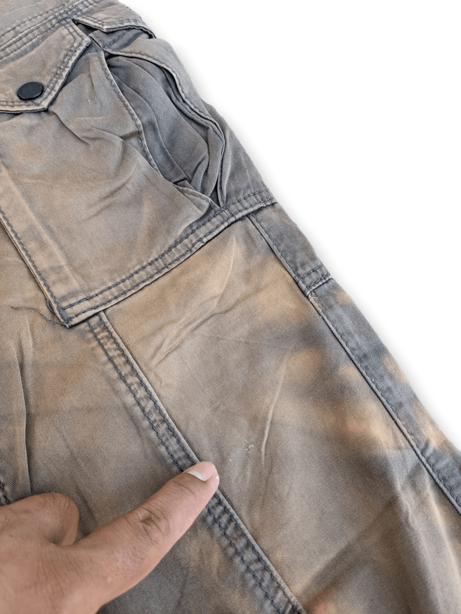 20471120 Nicole Club For Men SunFaded Multipocket Cargo Pants Size US 31 - 15 Thumbnail