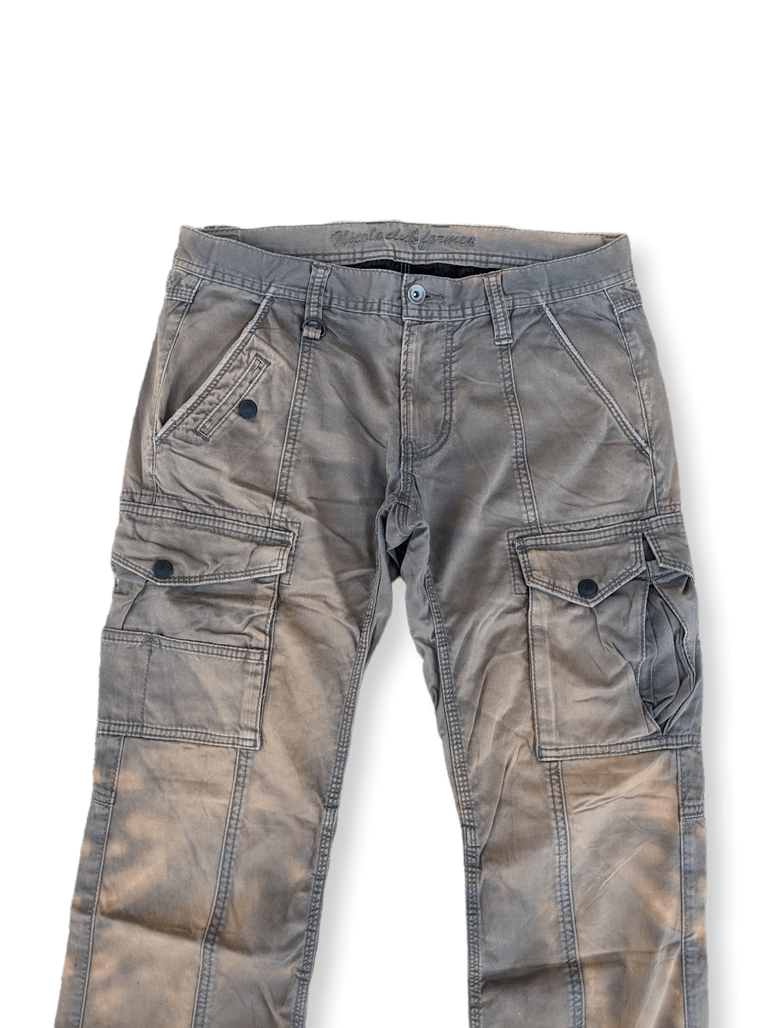 20471120 Nicole Club For Men SunFaded Multipocket Cargo Pants Size US 31 - 2 Thumbnail