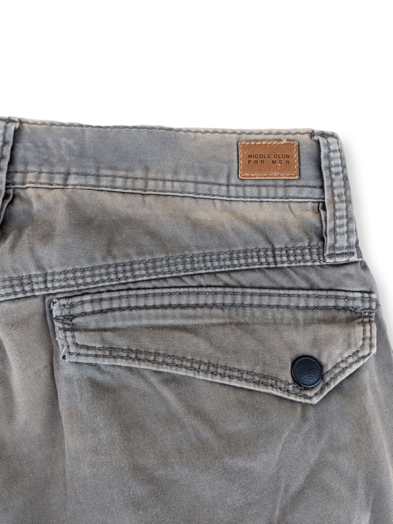 20471120 Nicole Club For Men SunFaded Multipocket Cargo Pants Size US 31 - 10 Thumbnail