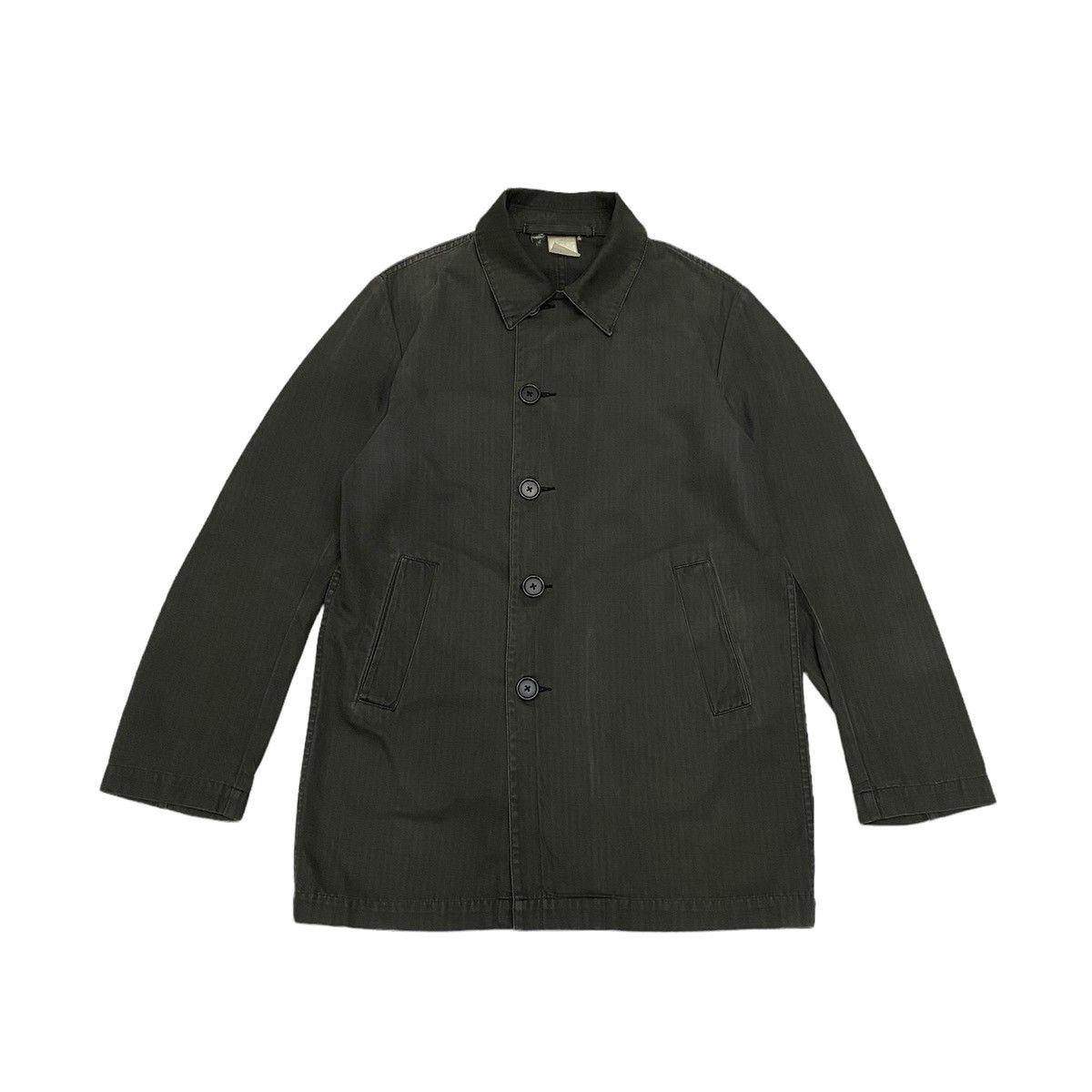 Vetra VETRA LE LUDE FRANCE FRENCH WORKWEAR BUTTON COAT Size US S / EU 44-46 / 1 - 1 Thumbnail