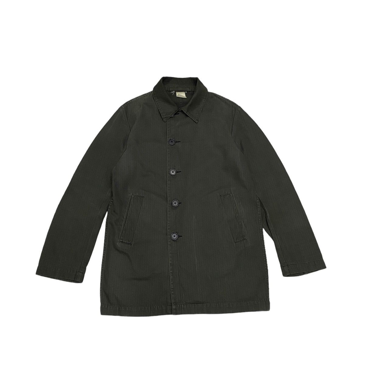 Vetra VETRA LE LUDE FRANCE FRENCH WORKWEAR BUTTON COAT Size US S / EU 44-46 / 1 - 3 Thumbnail