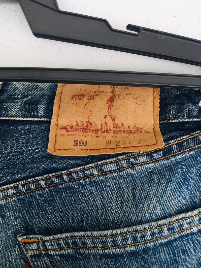 Levi's Vintage Clothing × Vintage Vintage Levis Big E Travis Scott Fashion Style Denim Size US 27 - 8 Thumbnail