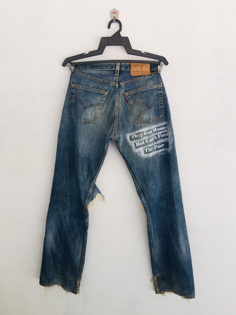 Levi's Vintage Clothing × Vintage Vintage Levis Big E Travis Scott Fashion Style Denim Size US 27 - 2 Thumbnail