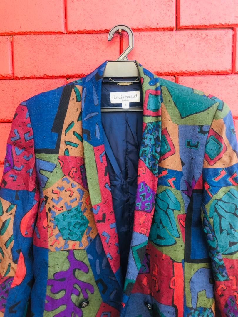 Japanese Brand × Vintage Vintage Louis Feraud Japanese Designed Fashion Style Blazer Size US M / EU 48-50 / 2 - 3 Thumbnail