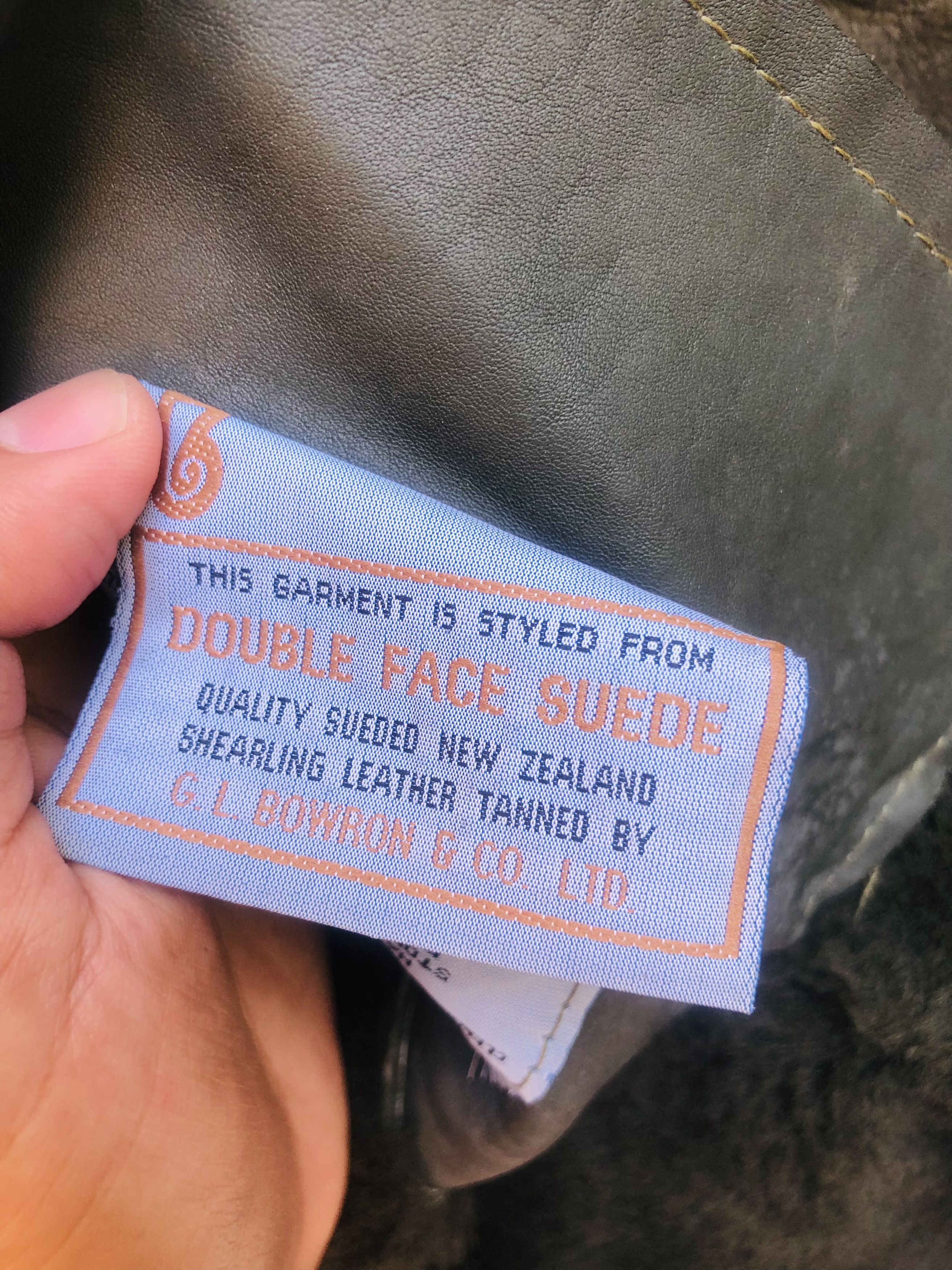 Canterbury of New Zealand × Vintage Vintage Canterbury Designer Fashion Style Leather Jacket Size US L / EU 52-54 / 3 - 15 Thumbnail