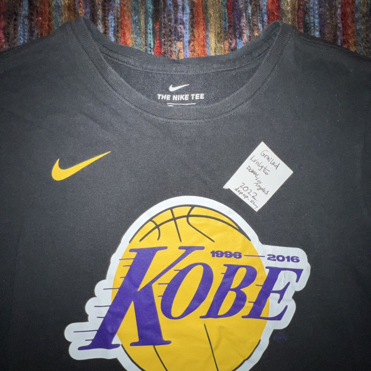 Nike NIKE KOBE 1996-2016 Retirement T-Shirt small Size US S / EU 44-46 / 1 - 2 Thumbnail