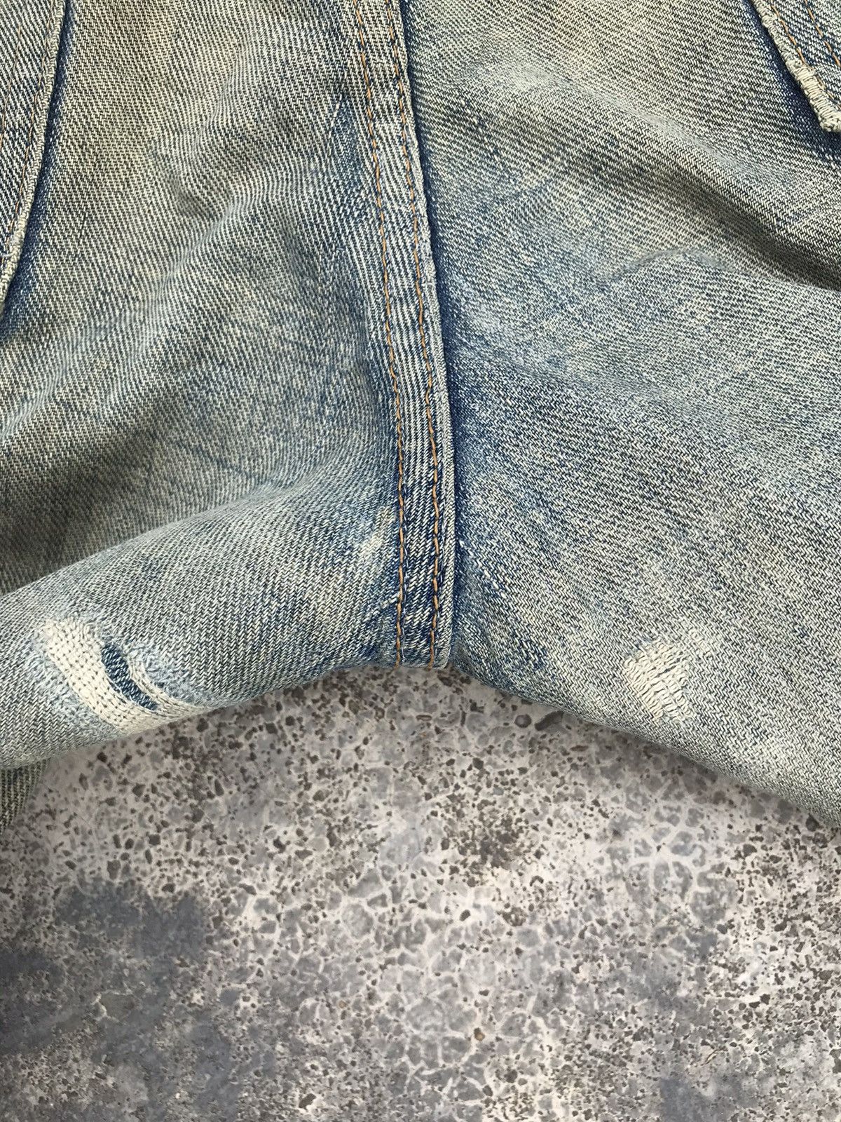 Japanese Brand × Johnbull LAST DROP 🎯 John Bull Rusty Faded Distress Jeans 30x30 Size US 30 / EU 46 - 6 Thumbnail