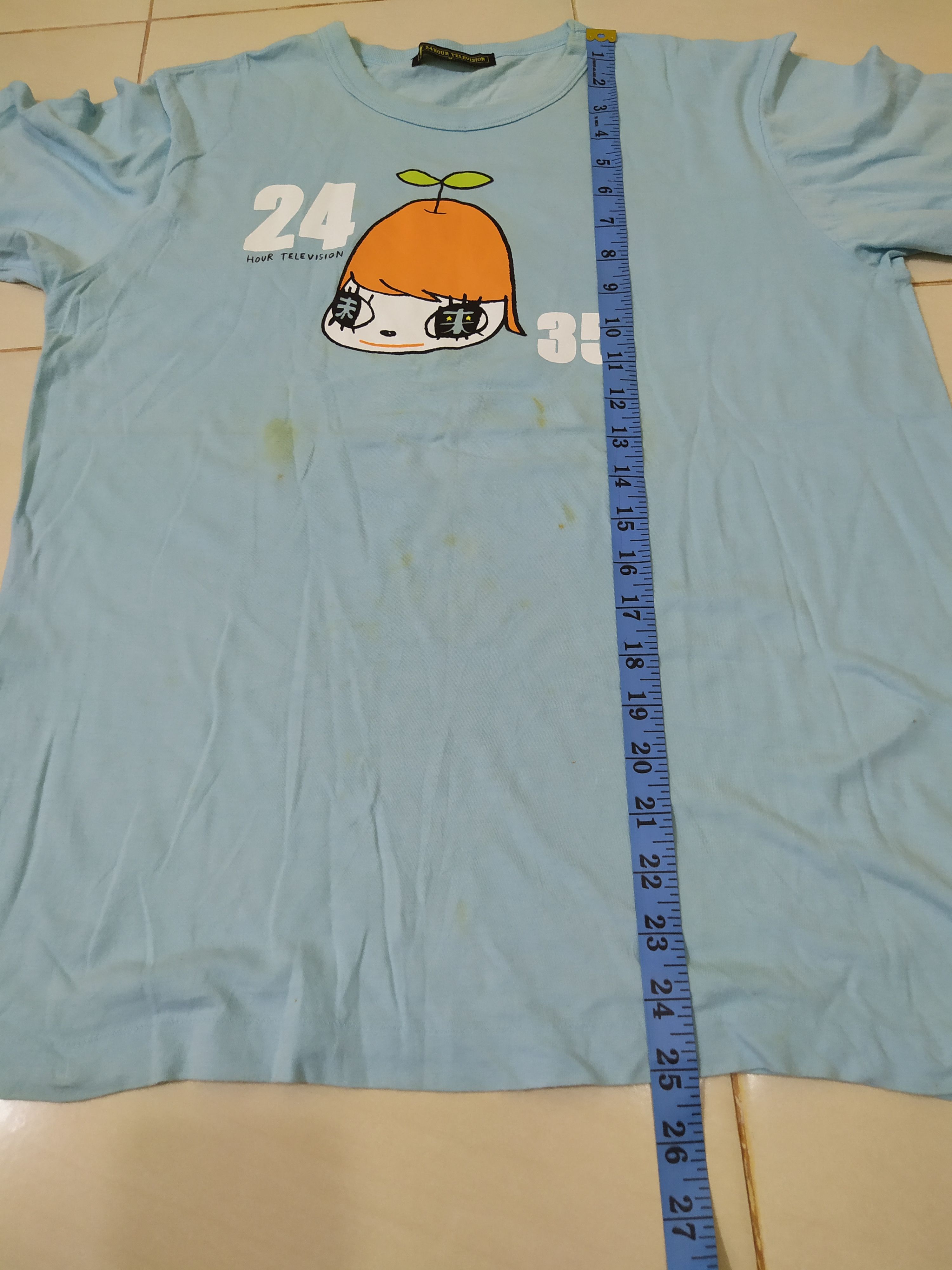 Vintage Vintage 24 Hour TV Yoshitomo Nara Charity Japan Exclusive Size US S / EU 44-46 / 1 - 6 Thumbnail